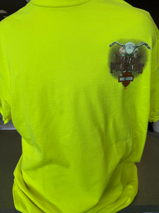 Growl Short Sleeve Tee Saftey Green