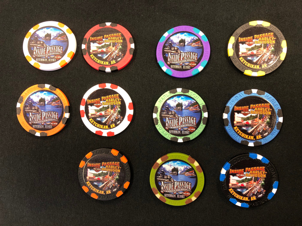 **Poker Chips custom logo