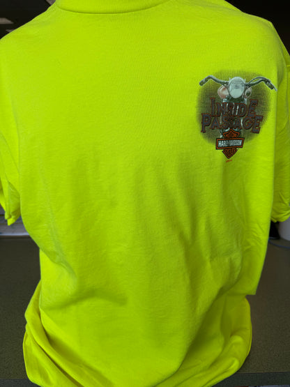 Growl Short Sleeve Tee Saftey Green