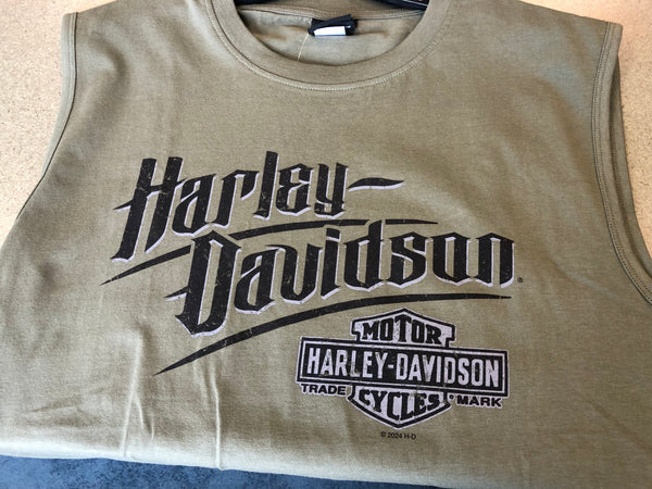 Hard Edge Sleeveless Tee