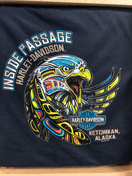 Ladies Eagle Head Navy