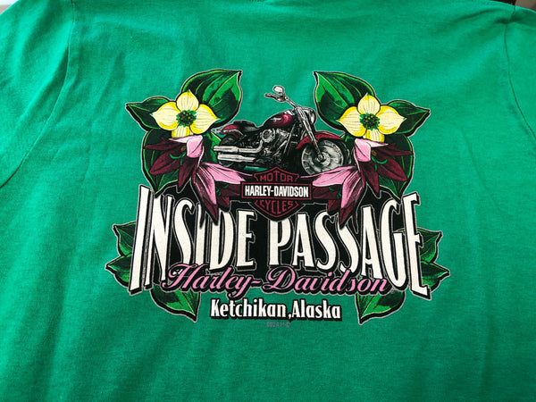 Ladies Wildflower V-neck