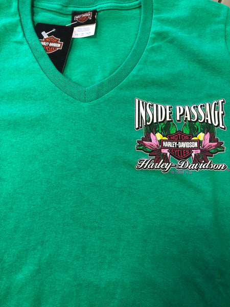 Ladies Wildflower V-neck
