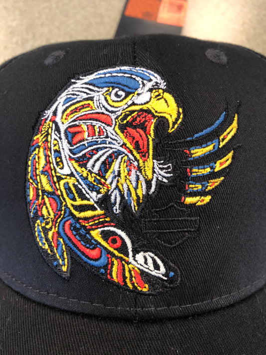 Fitted Eagle Head Ballcap