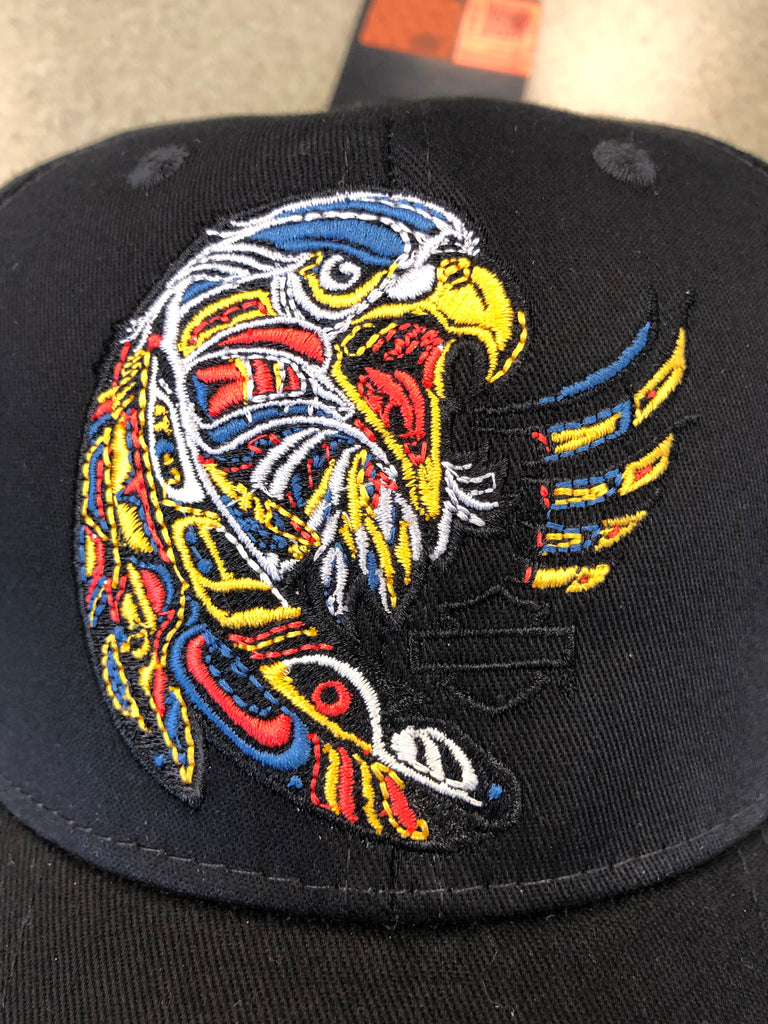 Fitted Eagle Head Ballcap