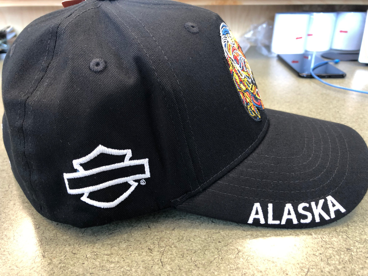 Fitted Eagle Head Ballcap