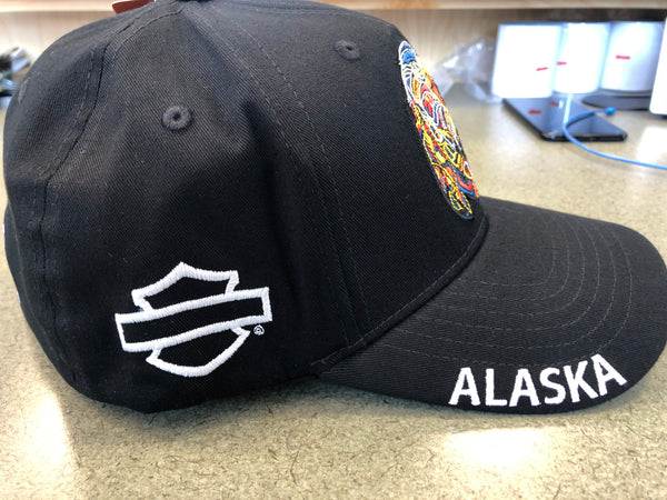 Fitted Eagle Head Ballcap