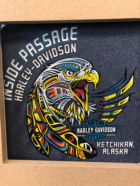 Eagle Head Men's NAVY Tee